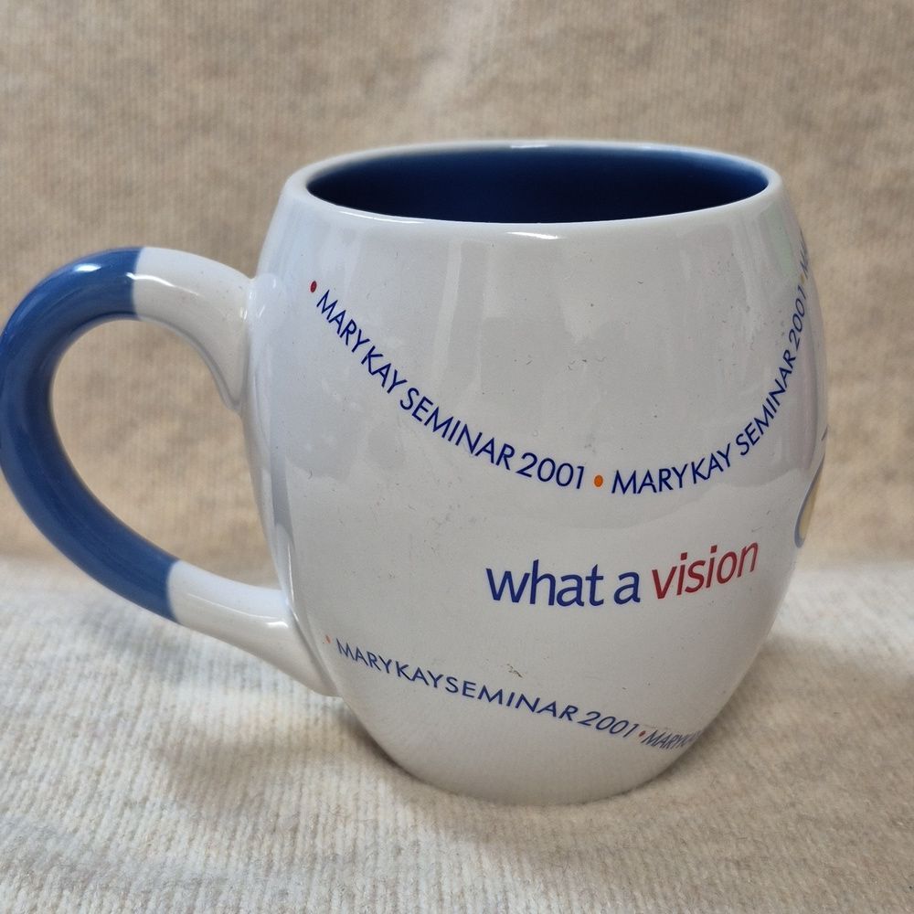 Mary Kay 2001 Seminar What A Vision Mug - NWOT